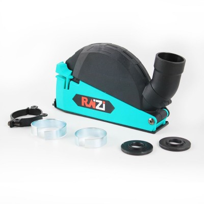 Raizi Dust Shroud For Angle Grinder Cutting 4-1/2 inch to 5 inch Dust Collector Attachment Cover Tool