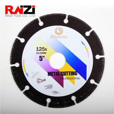 Raizi Phoenix 115mm/125mm Diamond Metal Cutting Saw Blade For Steel, Sheet Metal, Stainless Steel Cutting Disc