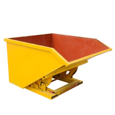 Raizi stone waster self dumping dumpster for forklift