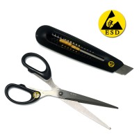 Black Conductive Plastic Handle ESD Anti-Static Utility Knife